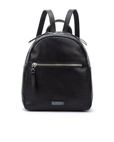 Sac à dos en cuir Durango Pikolinos noir pour femme élégante au quotidien