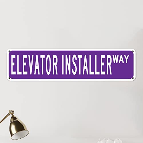 Letrero personalizado de metal resistente para decoración de hogar 3
