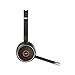 Jabra Evolve 75 UC Stereo Wireless Bluetooth Headset/Music Headphones Including Link 370 (U.S. Retail Packaging), Black