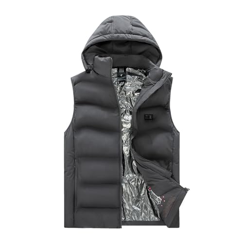 Gilet chauffant électrique pour homme et femme avec 9 zones de chaleur