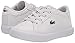 Lacoste Unisex-Child Infant's Powercourt Sneaker, White/Gloss/Log/Marzipan/Java Blue, 8