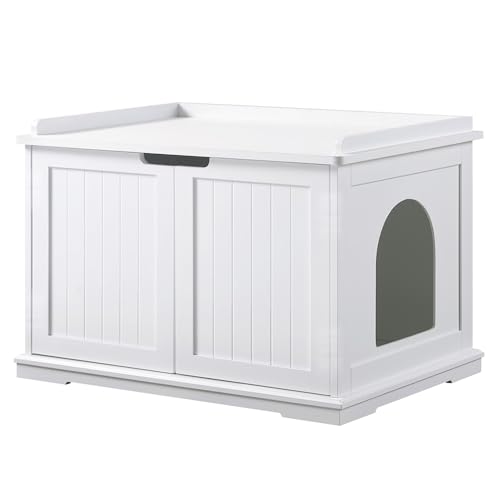 Designer Cat Litter Box & Storage Bench by Unipaws