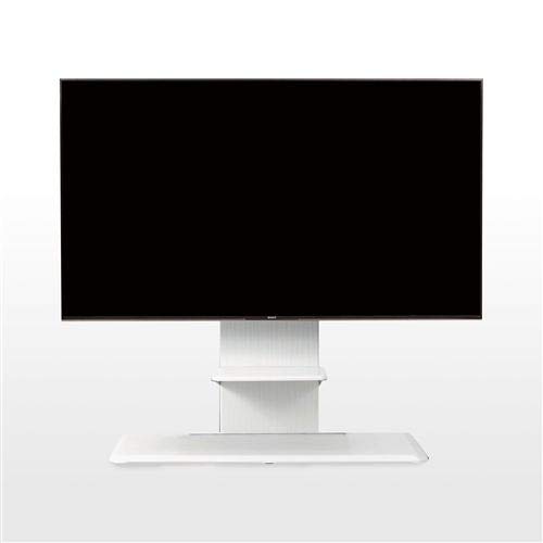 ヤマダセレクト YFST5577 テレビスタンド 55-77インチ用 Amazon | ヤマダオリジナル テレビスタンド 55-77インチ用 ホワイト