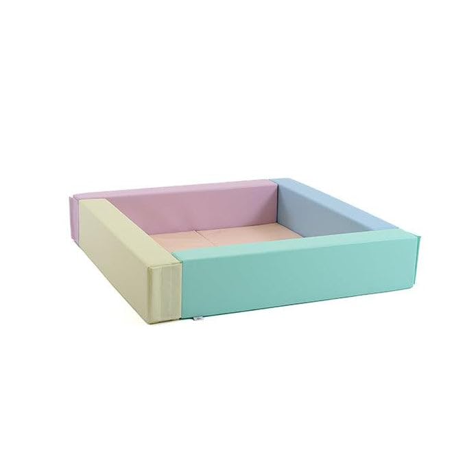 IGLU Soft Play Ball Pool Heaven for Toddlers 1-3 Foam Pit for Baby and Toddler Ball Pit Activities Indoor and Outdoor Large Softzone Kids' Ball pits in White Color