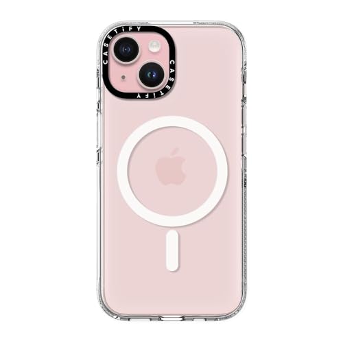 【iPhone15】正規品CasetifyGirlyGoldDotMagSafe Amazon.com: CASETiFY Clear iPhone 15 Case [Not Yellowing / 6.6 ft