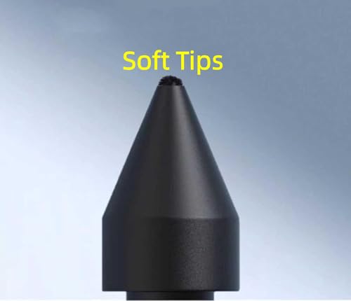 Image of SLQ [5Pack Soft Tips] OEM S24 Ultra Pen Tips,Nibs Replacement For Samsung Galaxy Tab S8 /S8+,S9 /S9+ /S9 Ultra /S9 FE All Verison Stylus S Pen Replacement Tips /Nibs+Tweezers (5Pcs Soft Tips-Black)