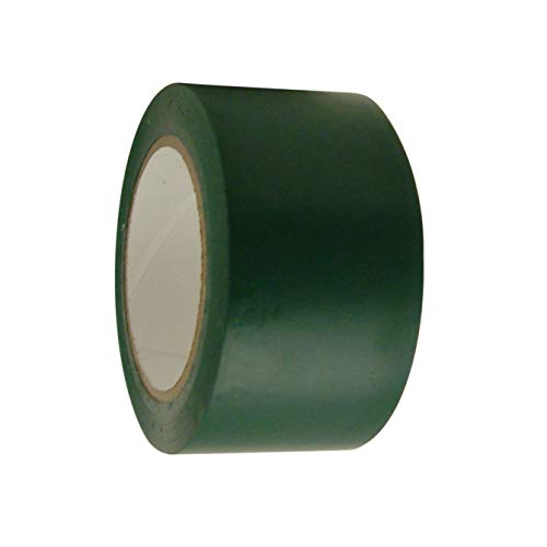 Exclusive JVCC V-36P Premium Colored Vinyl Tape: 3 in. x 36 yds. (Dark Emerald Green)