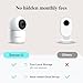 Sense-U AI 2.5K PTZ Baby Camera Monitor with Sensor-Free Sleep Breathing Movement Detection, Smart Security Indoor Video Camera with Background Audio, Cry Detection, No Monthly Fee, for Peace of Mind