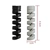 12pcs Charger Cable Saver Protectors Sleeve,Silicone Cord Saver Cable Wire Protector Flexible Spiral Cable Protector Sleeve,Suitable for Phones Laptops Data Spiral Cable Protector Sleeve,2 colors #1