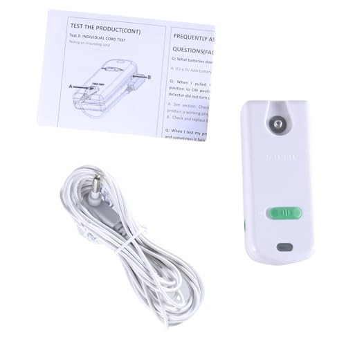 Grounding Tester Kits For Grounding Mats Sheet Fitted Pad Blankets Pillowcases Continuity Tester Kits With Grounding Cord