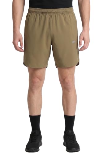 Image of Reebok Men's Polyester Blend Training Shorts - Durable Breathable Gym Shorts for Men | Sports Shorts for Men | Workout Fitness Shorts - Non-Restrictive with Pockets