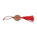  BTMING Gute Fortune Figuren Feng Shui Kupfer Münzen Home Auto Dekor Handgestrickt Chinesischer Knoten Glückliche Antike Münzen Schutz Wohlstand