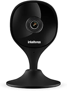 intelbras CÂMERA DE VÍDEO WI-FI FULL HD IMX BLACK 4565606, Preto