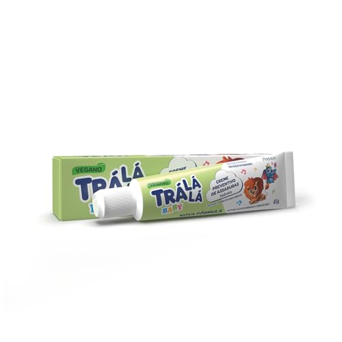 Trá Lá Lá Creme Para Prevenir Assaduras Hidrata Personagem Baby Branco 45 G