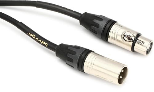 Behringer GMC600 XLR Female to XLR Male Microphone Cable - 19.7 Foot