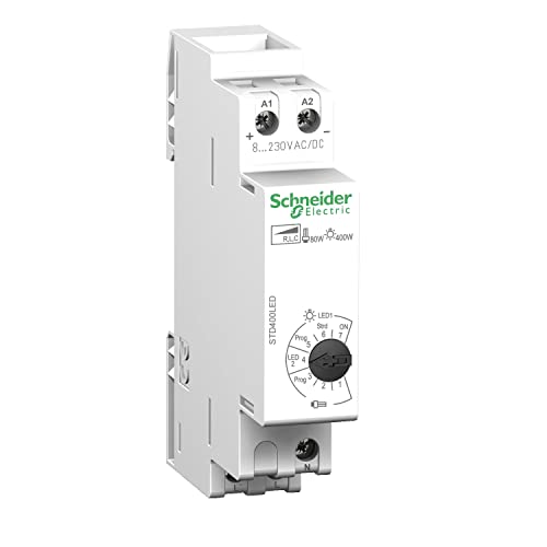 Variateur de lumière Acti9 Schneider 400W régulateur d'intensité pour éclairage LED résidentiel
