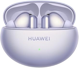 HUAWEI FreeBuds 6i Wireless Earbuds, Bluetooth 5.3, Active Noise Cancellation 3.0,Punchy Bass,35 hours battery life,IP54 Water-resistance, Dual-Device Connection,Compatible with Android & iOS, Purple