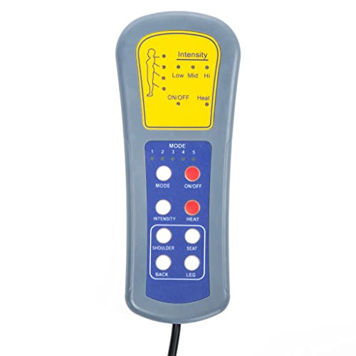 Wfauibr Electric Power Recliner Chair With Massage And Heat, Automatically Adjusting Backrest And Footrest, Massage Armchair Equipped With Side Pocket, 29.1" X 39" X 39.7", Black Fabric #TOP5