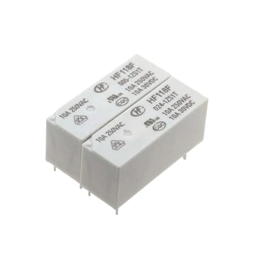 Relé HF118F-005-1ZS1T para sistemas de domótica y control de iluminación inteligente en el hogar