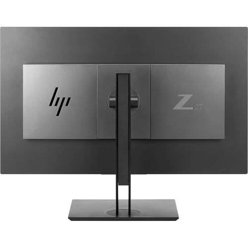 Image of HP Z27 27 Inch 4K UHD Multi-Device Monitor Bundle with USB-C, HDMI, Bluetooth K375s Keyboard & M585 Mouse, Gel Pads