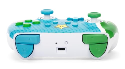 Image of PowerA Enhanced Wireless Controller - Nintendo Switch /Switch Lite /Switch-OLED Model, Nintendo Switch 2, Super Star Friends, Gamepad, Bluetooth, Advanced Gaming Buttons, officially licensed