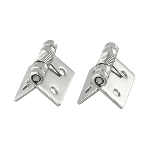 Charnière de porte à ressort 1 pouce en acier inoxydable à fermeture automatique x2 - 3