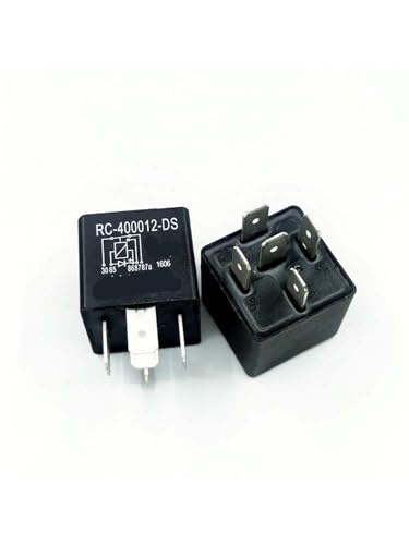 Relais 12V CC 40A RC-400012-DS à haute conductivité pour commutation stable, 5 broches