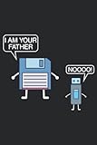 USB Floppy Disk I Am Your Father Nerdy Computer Geek SweaGood: Daily Planner Notepad To Do Schedule, Medium 6x9 Inches, 120 Pages, Printed Cover