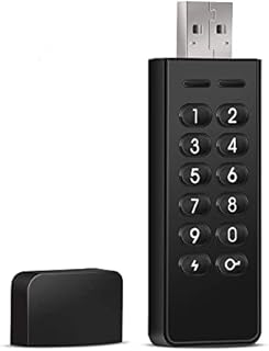 LEPIN 32GB Flash Drive Password Protected Hardware Encrypted USB Flash Drive Secure USB Drive Secret with Keypad U Disk Flash for Personal Data Security