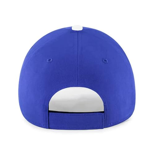 Gorra deportiva ajustable azul con logo de equipo miniatura 4