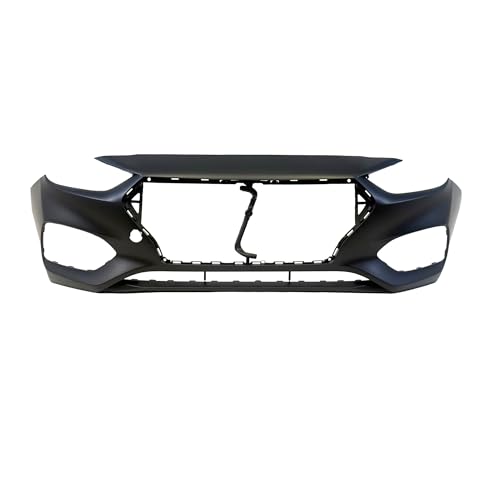 Image of FitParts Compatible with Hyundai Accent 2018-2020 Front Bumper Cover | CAPA Certified, Primed, Sedan /Hatchback, Ready to Paint, OEM 86511J0000, HY1000224
