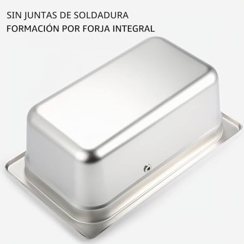 Miniatura 7 de Contenedor Para Golpear, Caja Para Golpear Café Expreso, Caja Grande Para Golpear Café, Contenedor De Posos De Café De Acero Inoxidable, Caja Para Caja De Escoria Rectangular