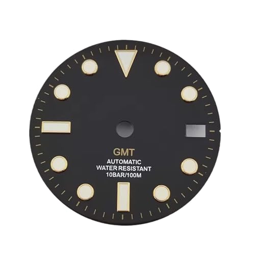 Cadran lumineux vert 28,5 mm pour mouvement NH35 NH36 et NH4