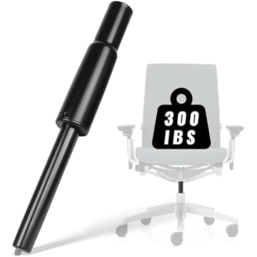 Gas Cylinder Fit for Steelcase Leap V2 Office Chair, Side Activated