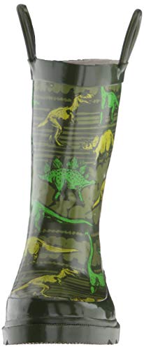 Image of Western Chief Kids Ladybug Rain Boot(Toddler /Little Kid /Big Kid) | Built for outdoor play, pull-on loops for self-dressing, comfort EVA insole, rubber traction outsole, toddler to big kid size