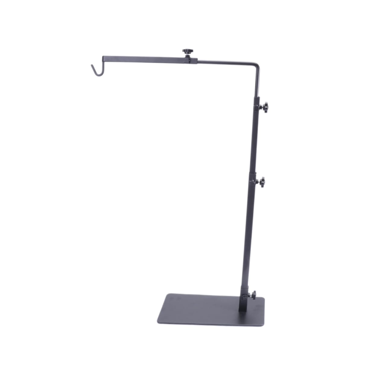 Didiseaon Supporto Lampada Riscaldante per Tartarughe Rettili in Ferro Nero | Acquario e Fish Tank, Struttura Alta per Luce di Basking, Adatto a Terrario Tartarughe Terra
