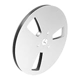 7 -calowa Pusta Kołowrotek Aluminium Universal Otwarte Rekiecie Odbijanie Kołowrotka do Poprawy Jakości Dźwięku (Srebrny)