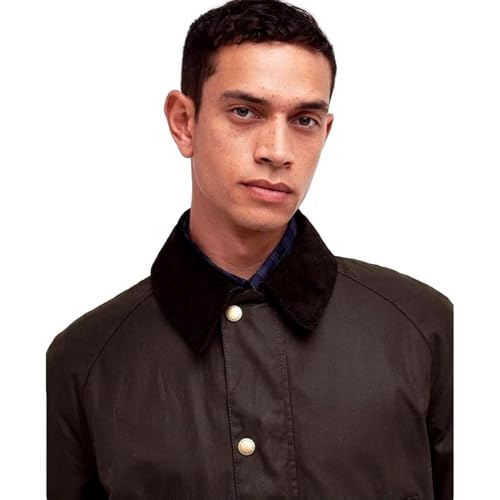 Barbour Men's Ashby Waxed Jacket, Olive3