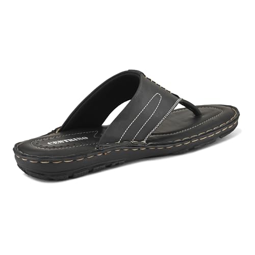Image of Centrino Sandal for Men | Grip Insole for Stability | slippers for men | Modern Look with Straps | Soft & Comfortable Men's Sandal | Bounce Back Anti-Skid Water Resistant Comfortable Footwear (9261)