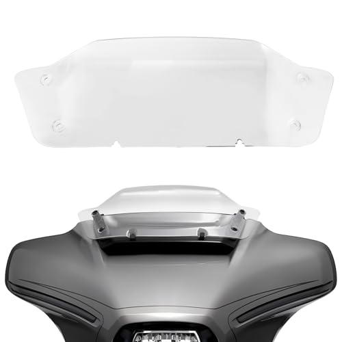 Répartiteur de pare-brise Wave 12.7 cm transparent pour Harley Street Glide 2024