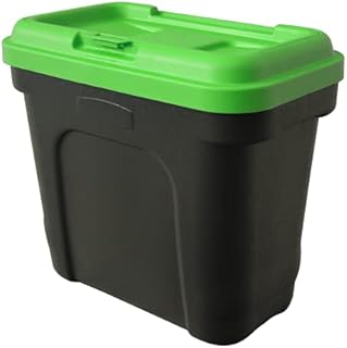 KCT Dry Pet Food Storage Container with Integrated Scoop 15 Litre/ 7kg - Green