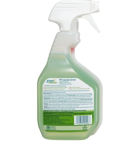 Image of Greenworks All-Purpose and Multi-Surface Cleaner, Original, 32oz Smart Tube Spray Bottle (2 Bottles) - Package May Vary