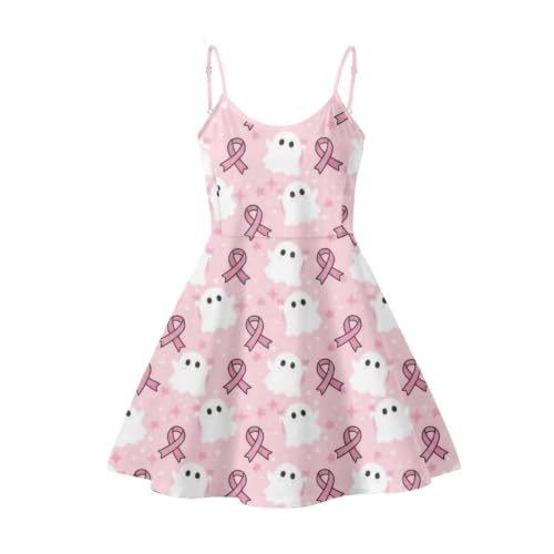 Image of Cozeyat Women Girls Summer Sleeveless Dress Casual Swing Beach Cover Up Knee Length Dresses,Large Size XS-4XL