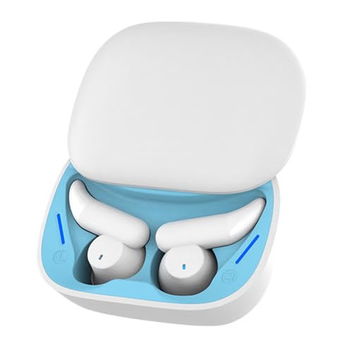 Auriculares de sueño inalámbricos genéricos, auriculares de ruido de sueño – Smart Touch Sleeping Earts con caja de carga – Auriculares transpirables para actividades diarias