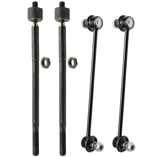Image of Detroit Axle - 1.8L Front End Suspension Kit for 2009-2013 Toyota Corolla | Matrix, 2 Lower Control Arms 2 Lower Ball Joints 2 Sway Bar End Links 4 Inner and Outer Tie Rods 2010 2011 2012 Replacement