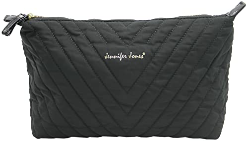 Jennifer Jones Trousse de maquillage - Trousse de toilette - Noir/doré, noir/or, 30x10x17 Cover