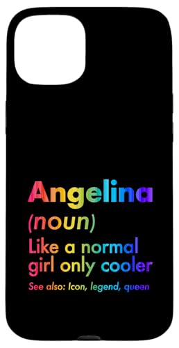 Angelina Like A Normal Girl Only Cooler Queen ���O �X�}�z�P�[�X iPhone 15 Plus �p