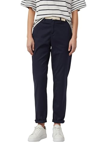 Chino s.Oliver 2174781 pantalon femme avec ceinture pour le bureau et les sorties