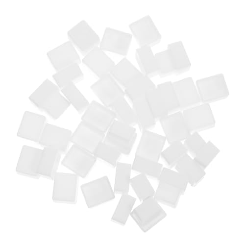Uonlytech 48 Piezas Compartimento De Pigmentos Paleta De Bandeja De Pintura Bandeja De Mezcla De Acuarela Botes De Pintura De Acuarela Paleta para Mezclar Maquillaje El Plastico