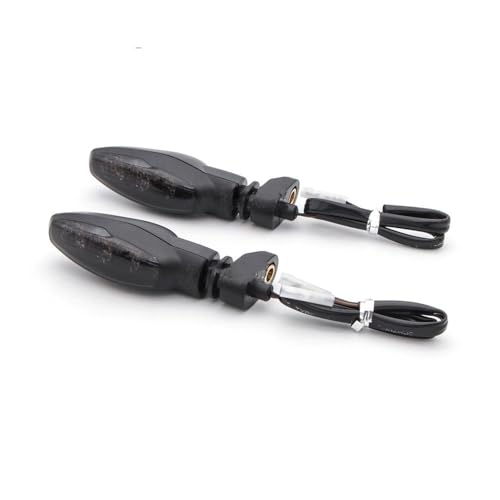 Clignotants de moto noirs pour rouler de nuit en Triumph Tiger 850 Sport 2021